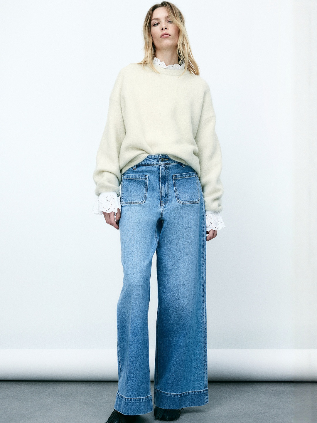 H&M Oversized Mohair-Blend Jumper