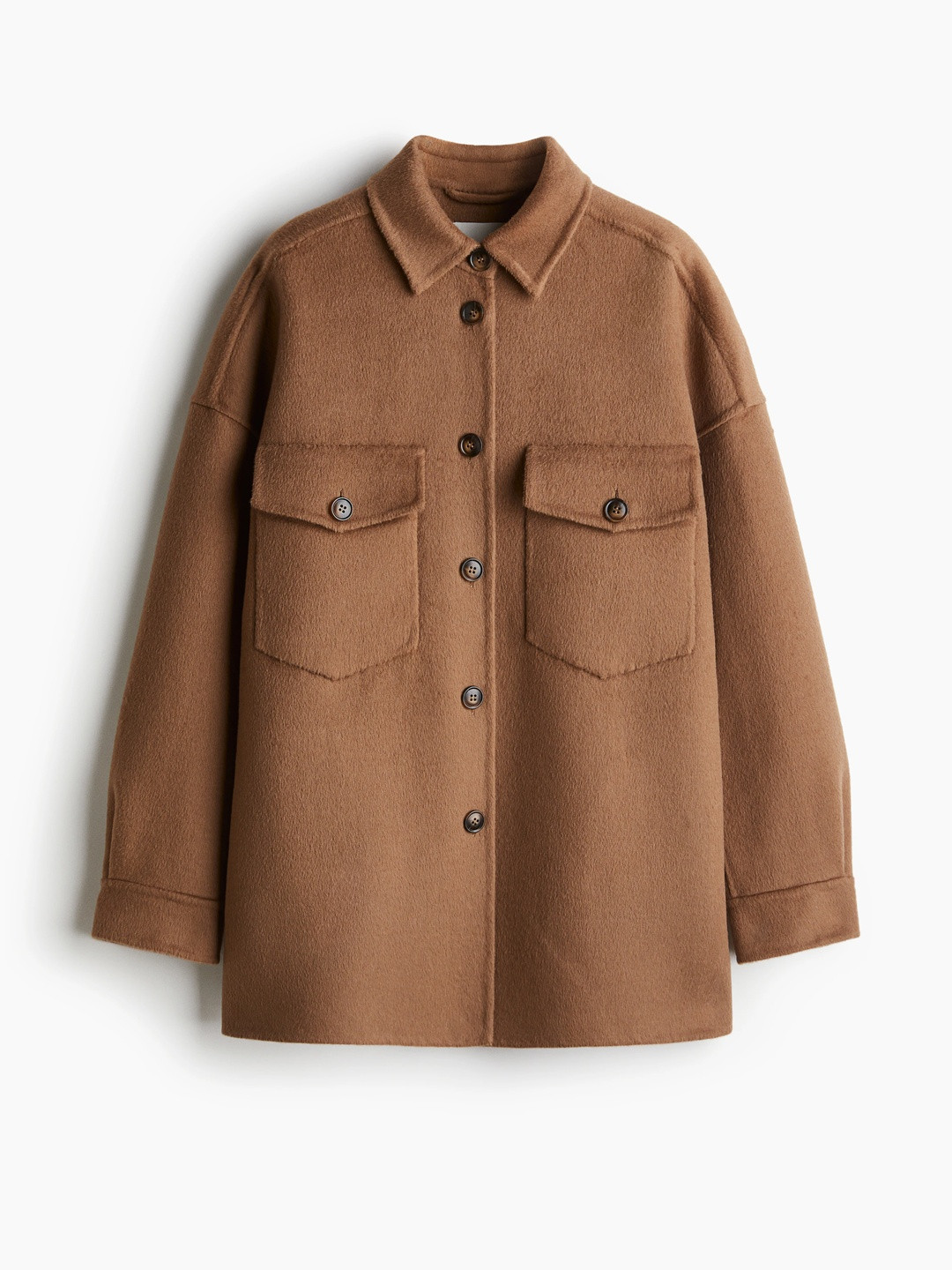 H&M Handmade Wool-Blend Shacket