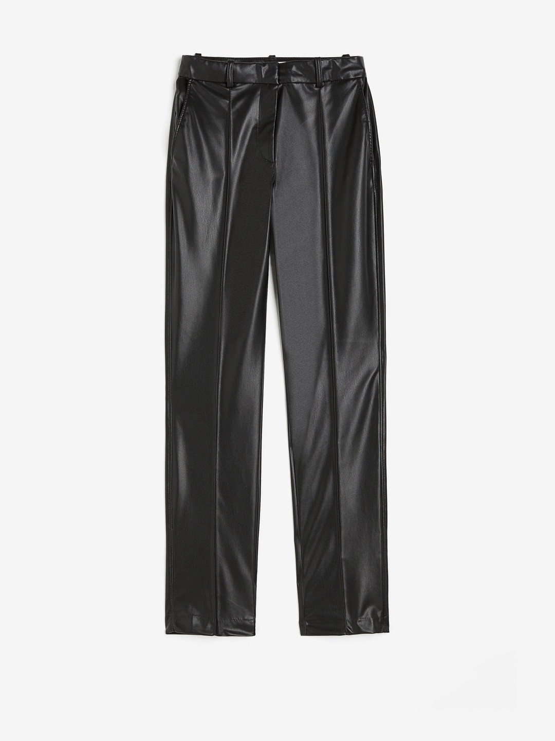 H&M Women Slim Coated Trousers