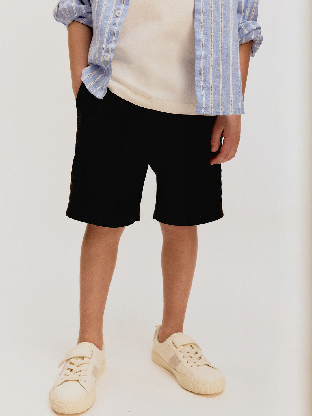H&M Linen-Blend Shorts