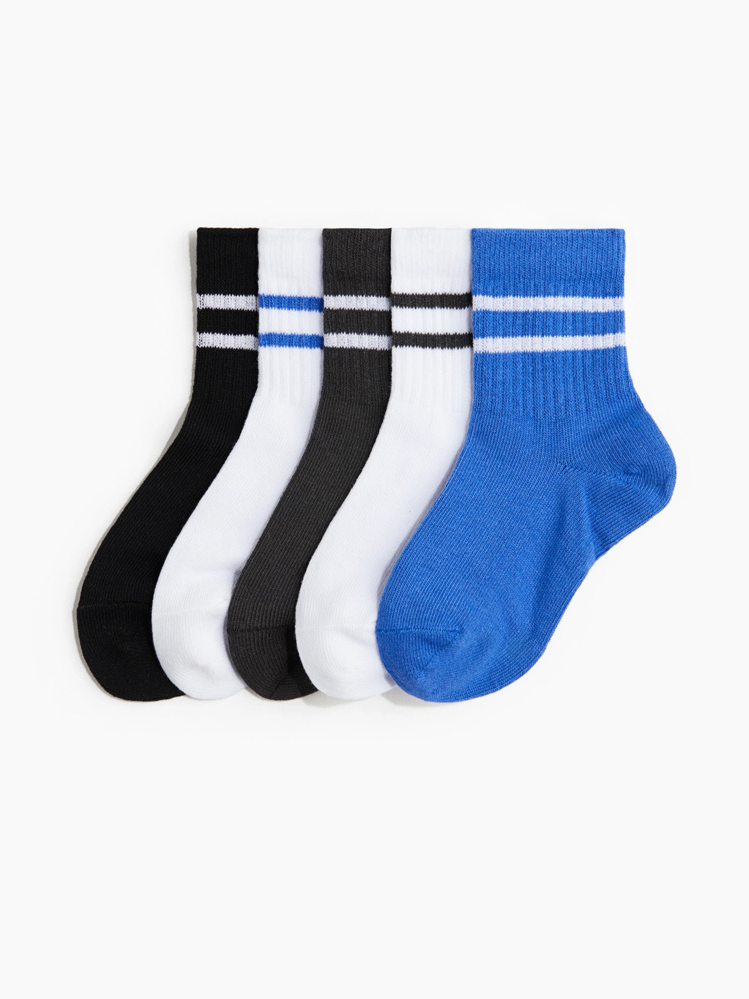 H&M 5-Pack Sports Socks With DryMove