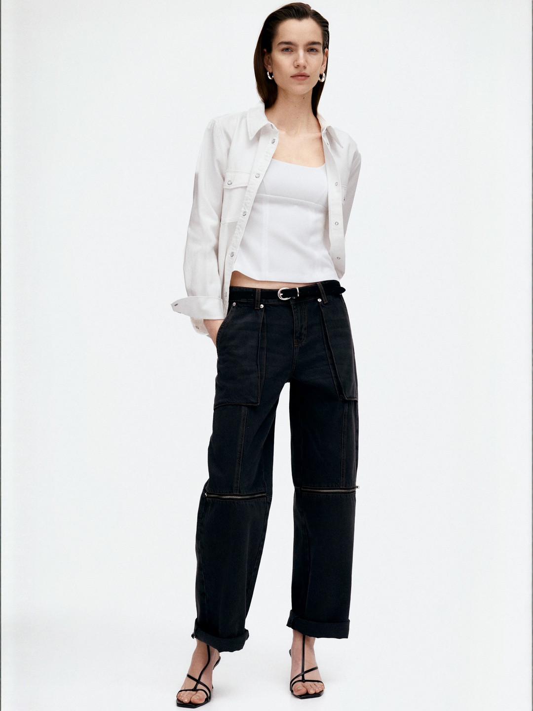 H&M Tapered-Waist Vest Top