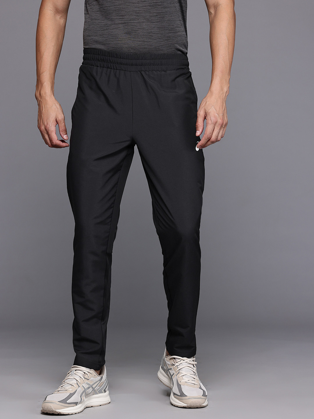 ASICS Men Brand Logo Detail Slim Fit Training Track Pants