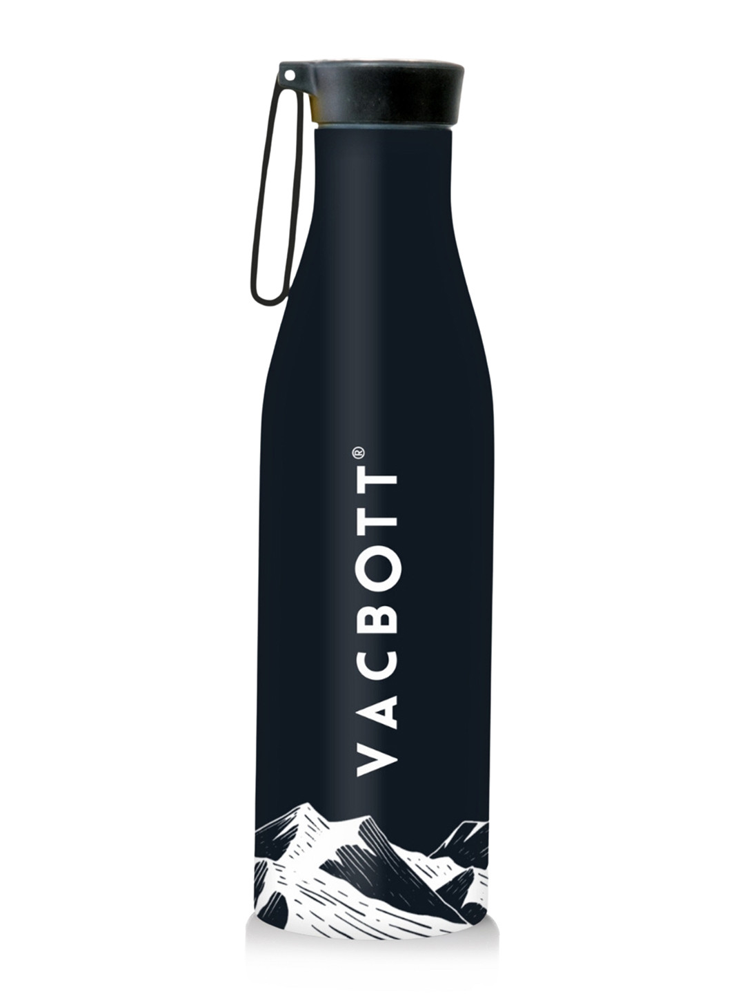 CLAY CRAFT Vacbott Typography Stainless Steel Double Wall Vacuum Water Bottle - 900ml