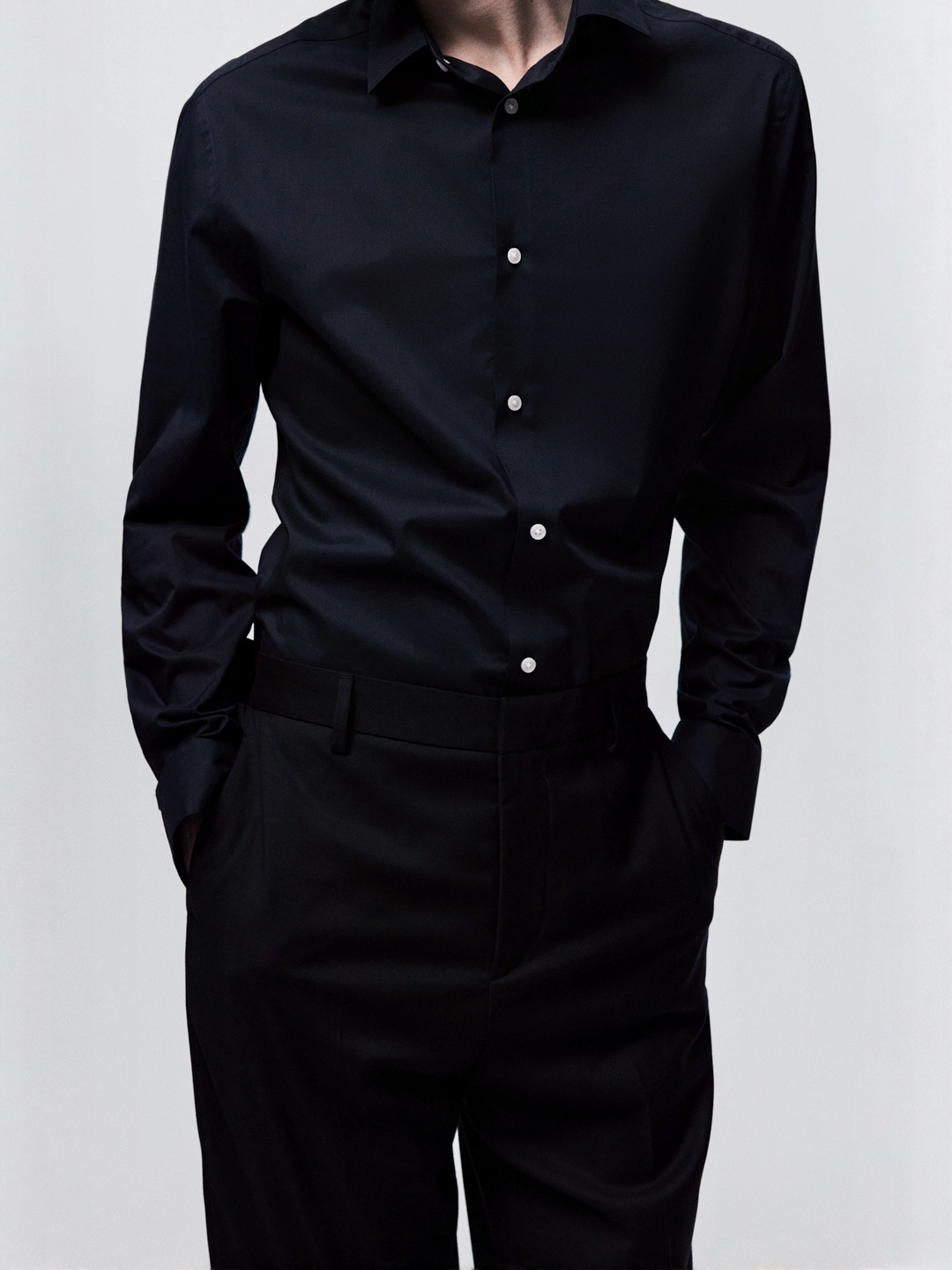 H&M Slim Fit Easy-Iron Shirt