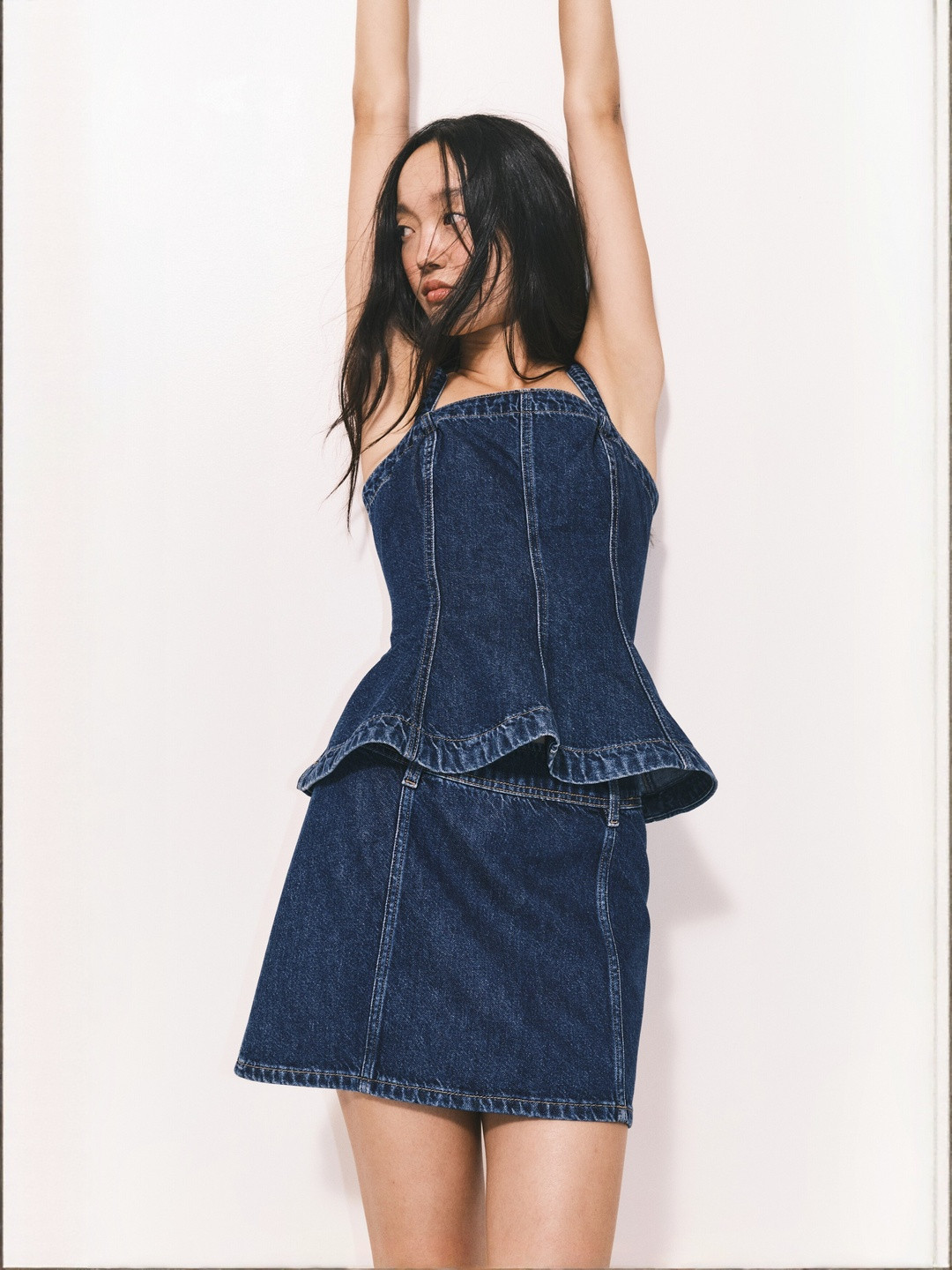 H&M Denim Mini Skirt