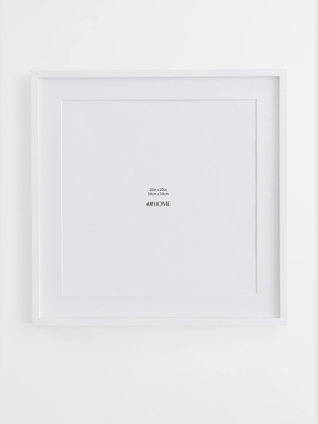 H&M White Wooden Frame