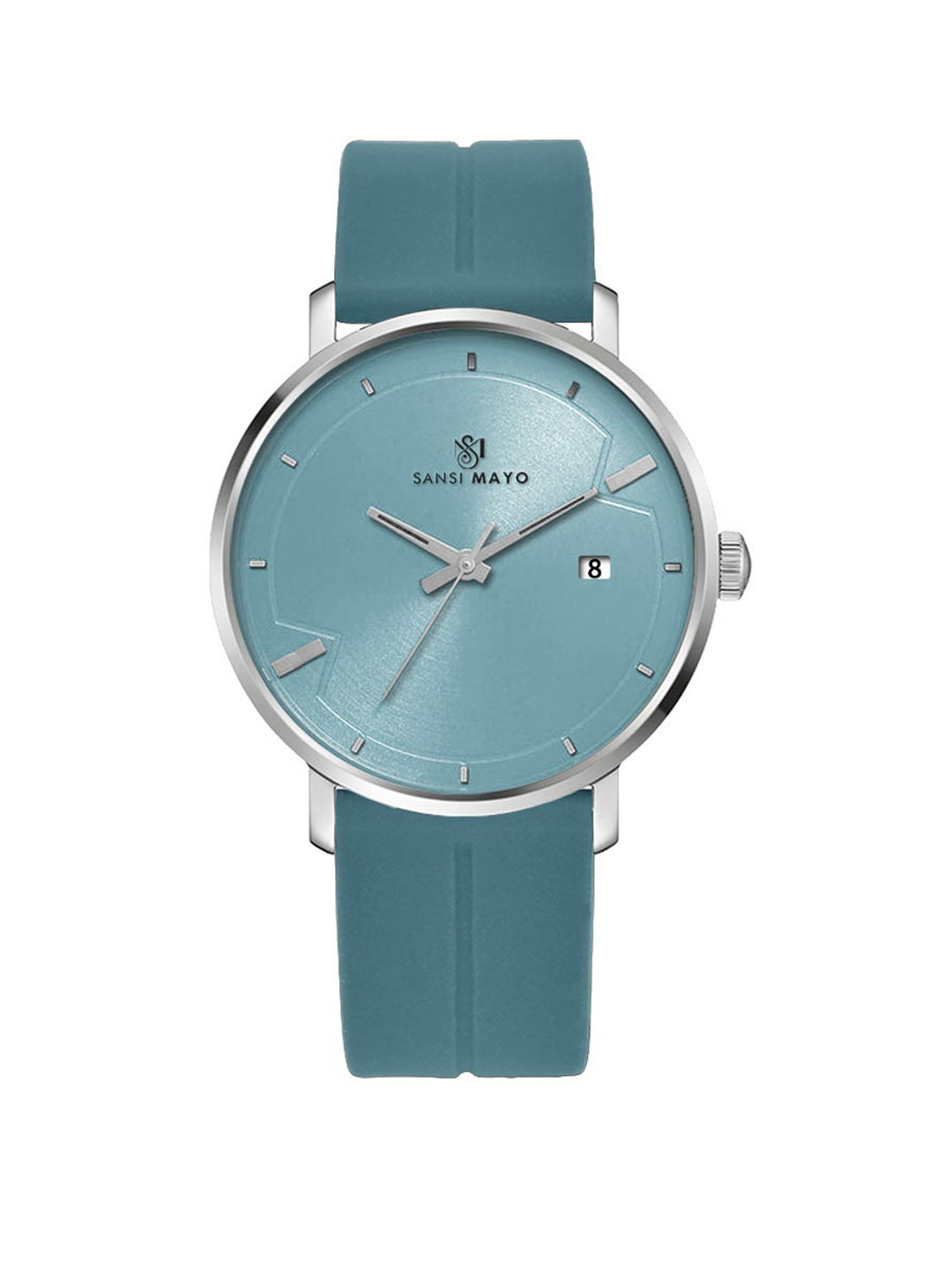 SANSIMAYO Uicto Series Men Dial & Bracelet Style Straps Analogue Watch SM-M-170-SB-S-SB