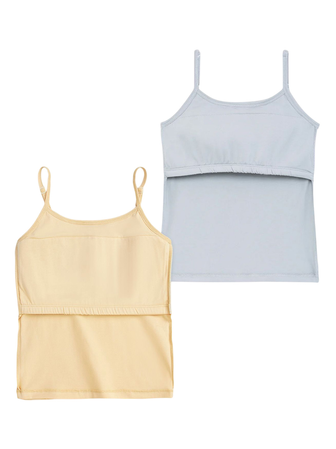 You Got Plan B Girls Pack Of 2 Cotton Camisoles