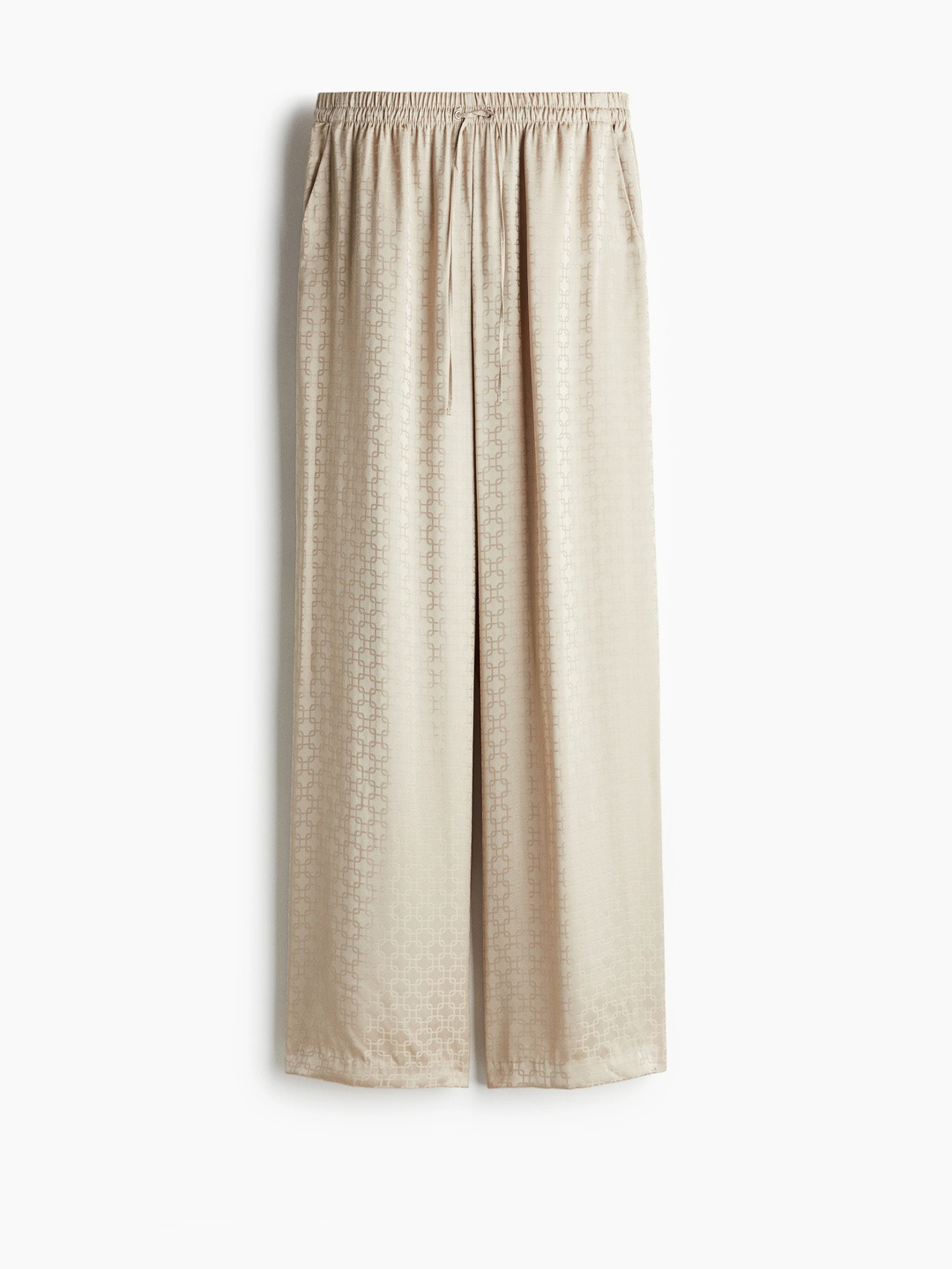H&M Loose Fit Wide Drawstring Trousers