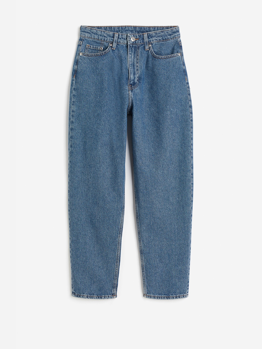 H&M Women Mom Loose Fit Ultra High Ankle Jeans
