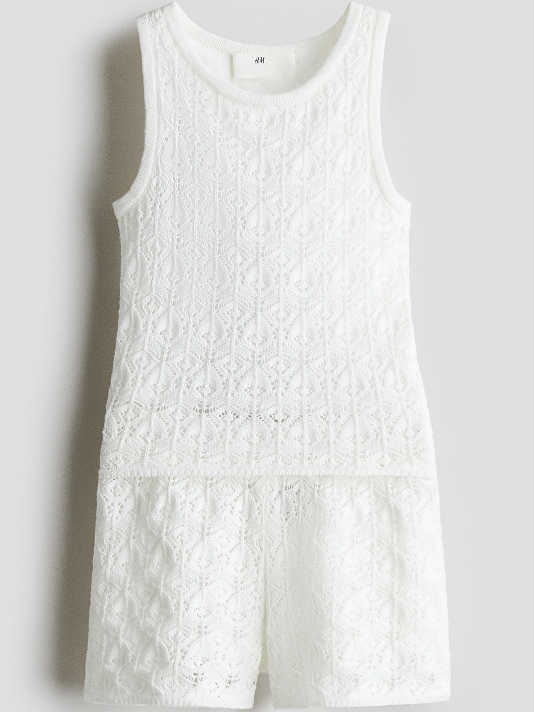 H&M 2-Piece Crochet-Look Set
