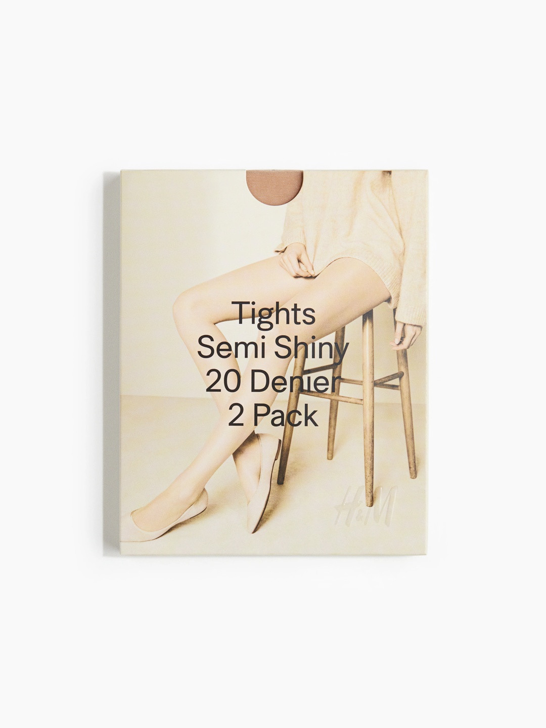 H&M Women 2-Pack 20 Denier Tights