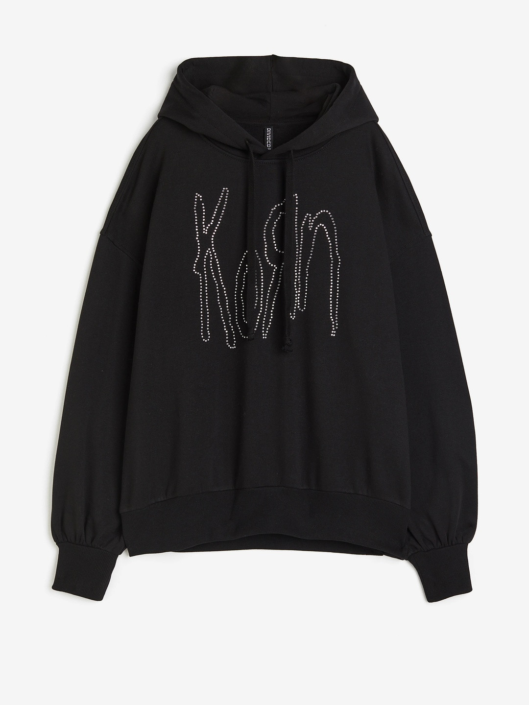 H&M Oversized Print-Motif Hoodie