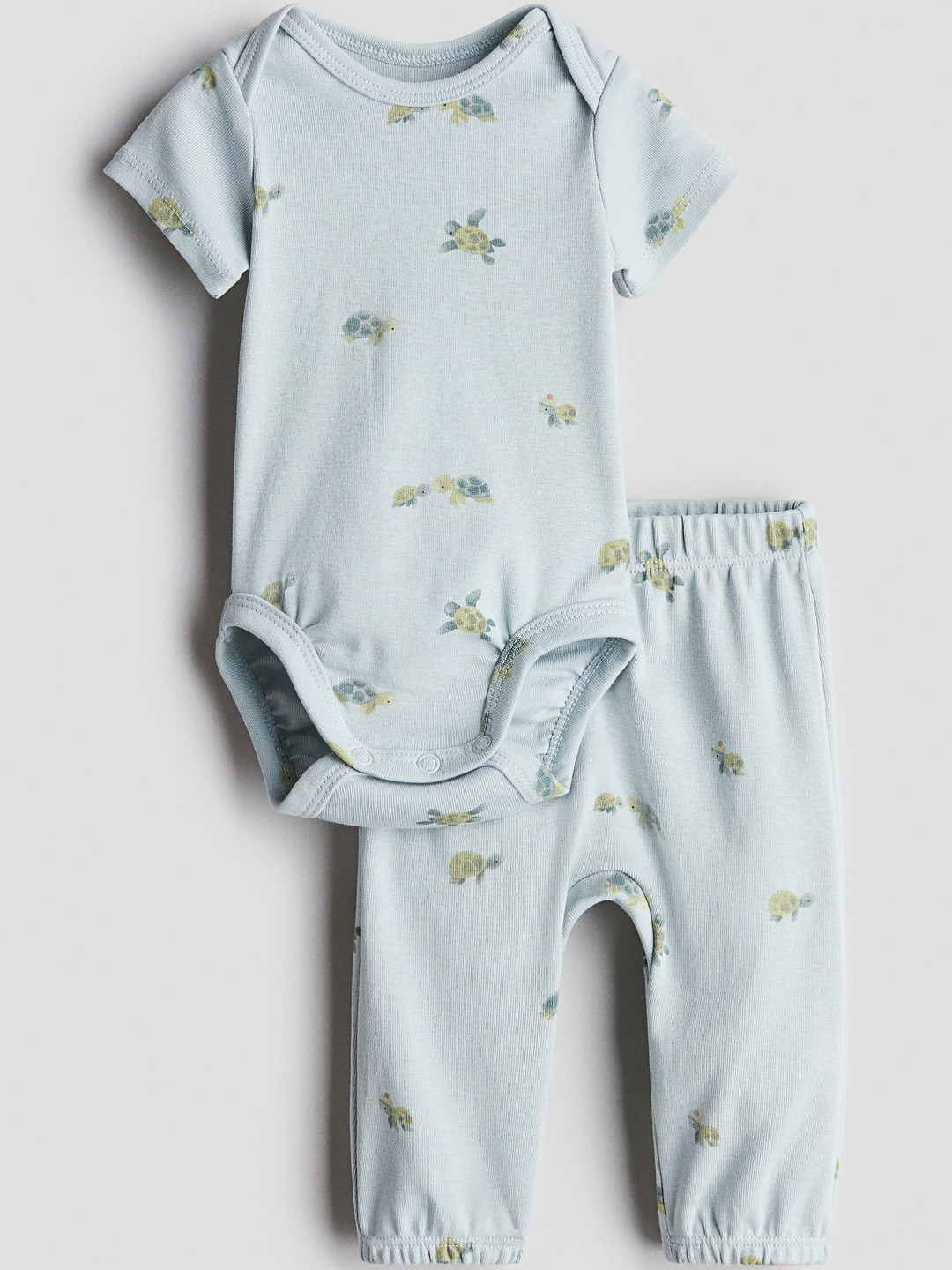H&M 2-Piece Cotton Jersey Set