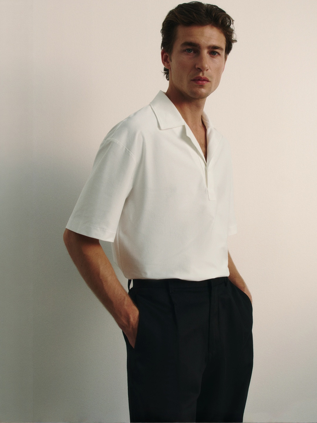 H&M Loose Fit Polo Shirt