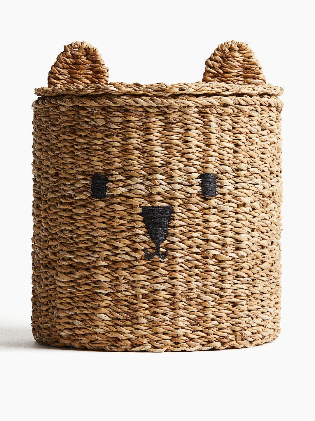 H&M Beige Storage Basket with A Lid