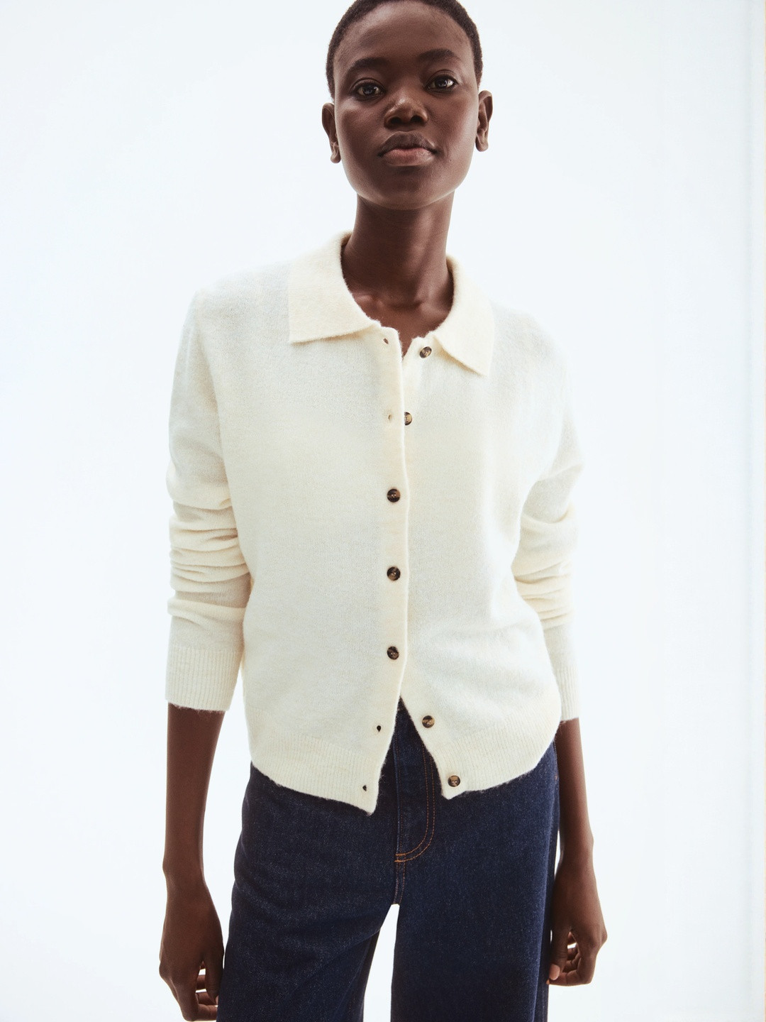 H&M Women Collared Cardigan
