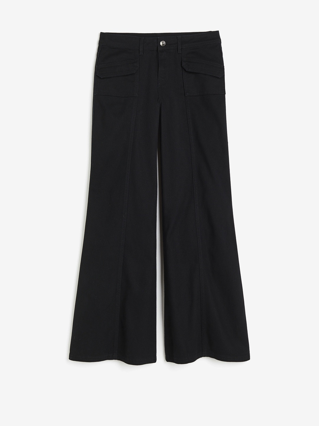 H&M Wide Twill Trousers