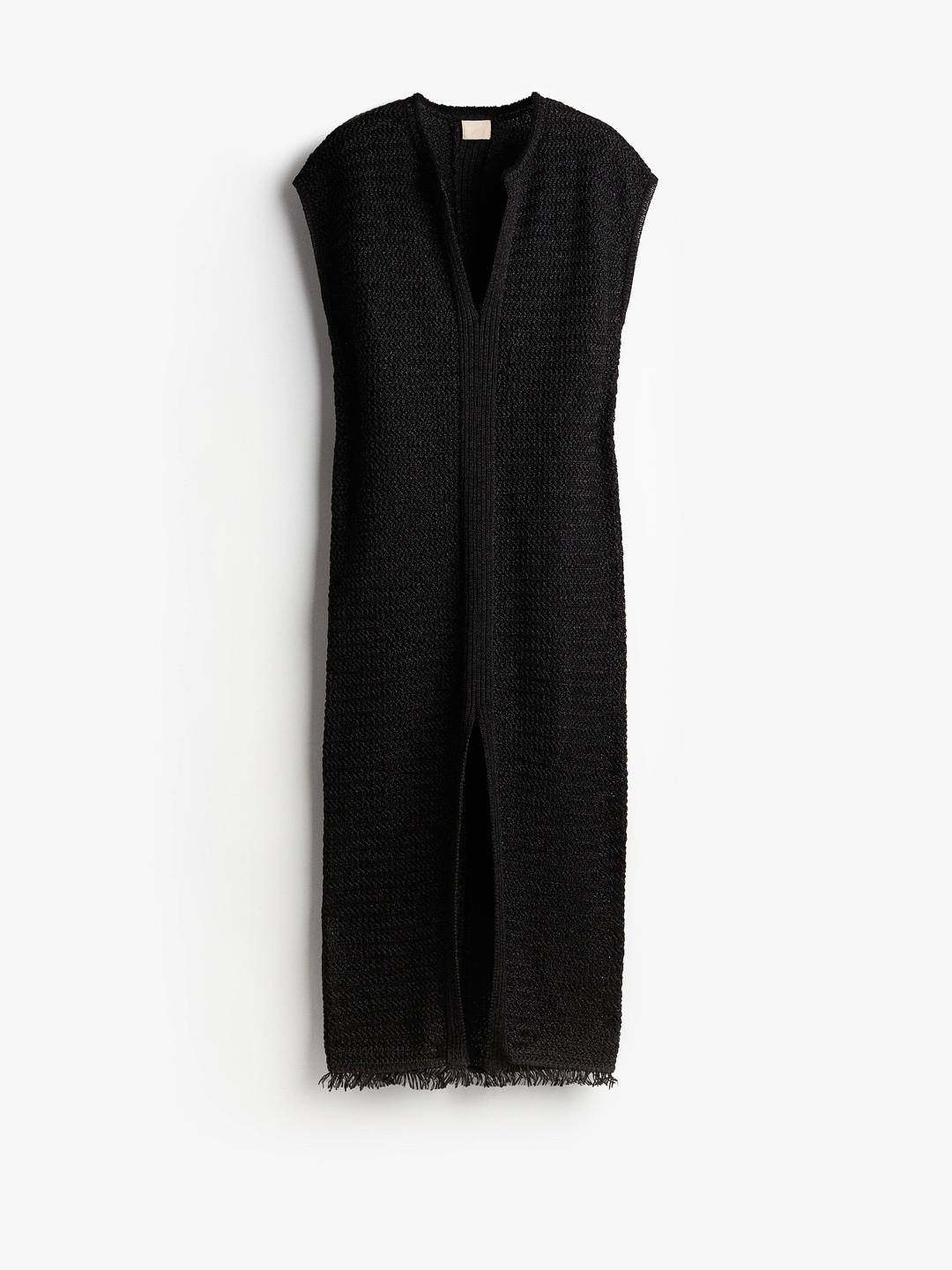 H&M Raffia-Look Kaftan Dress