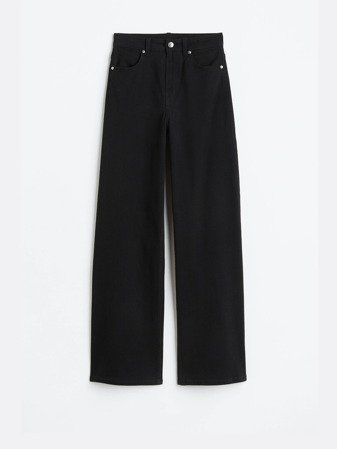 H&M Women Wide Twill Trousers