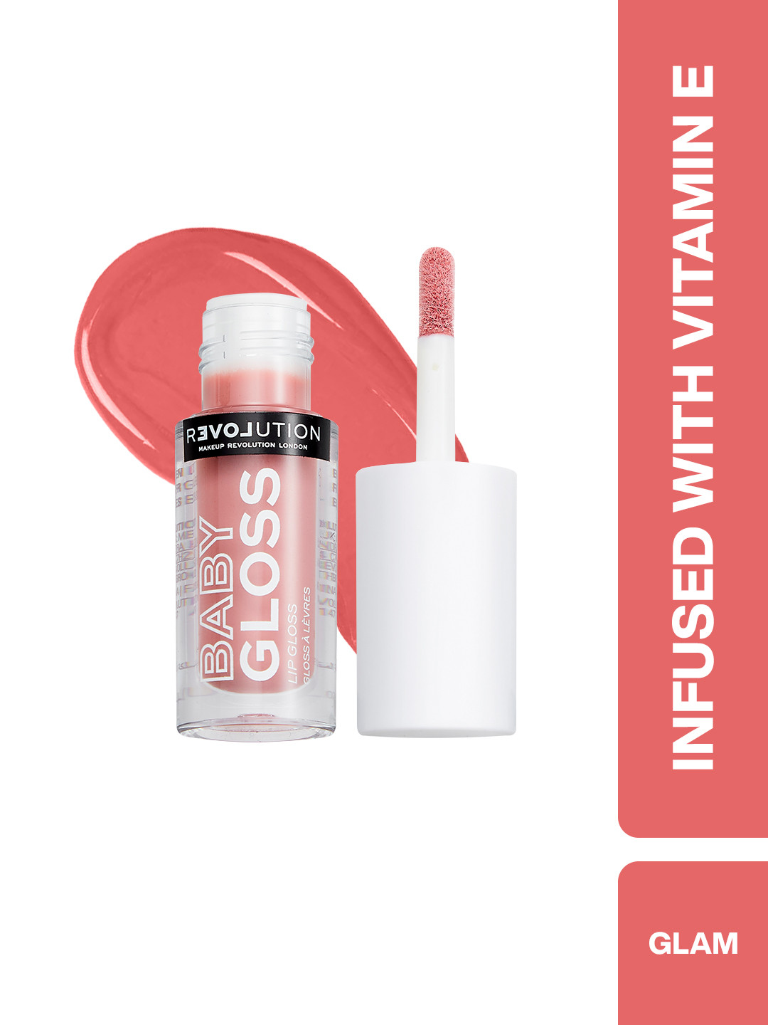 RELOVE High Shine Long Lasting Formula Baby Lip Gloss- 2.2 ml- Glam