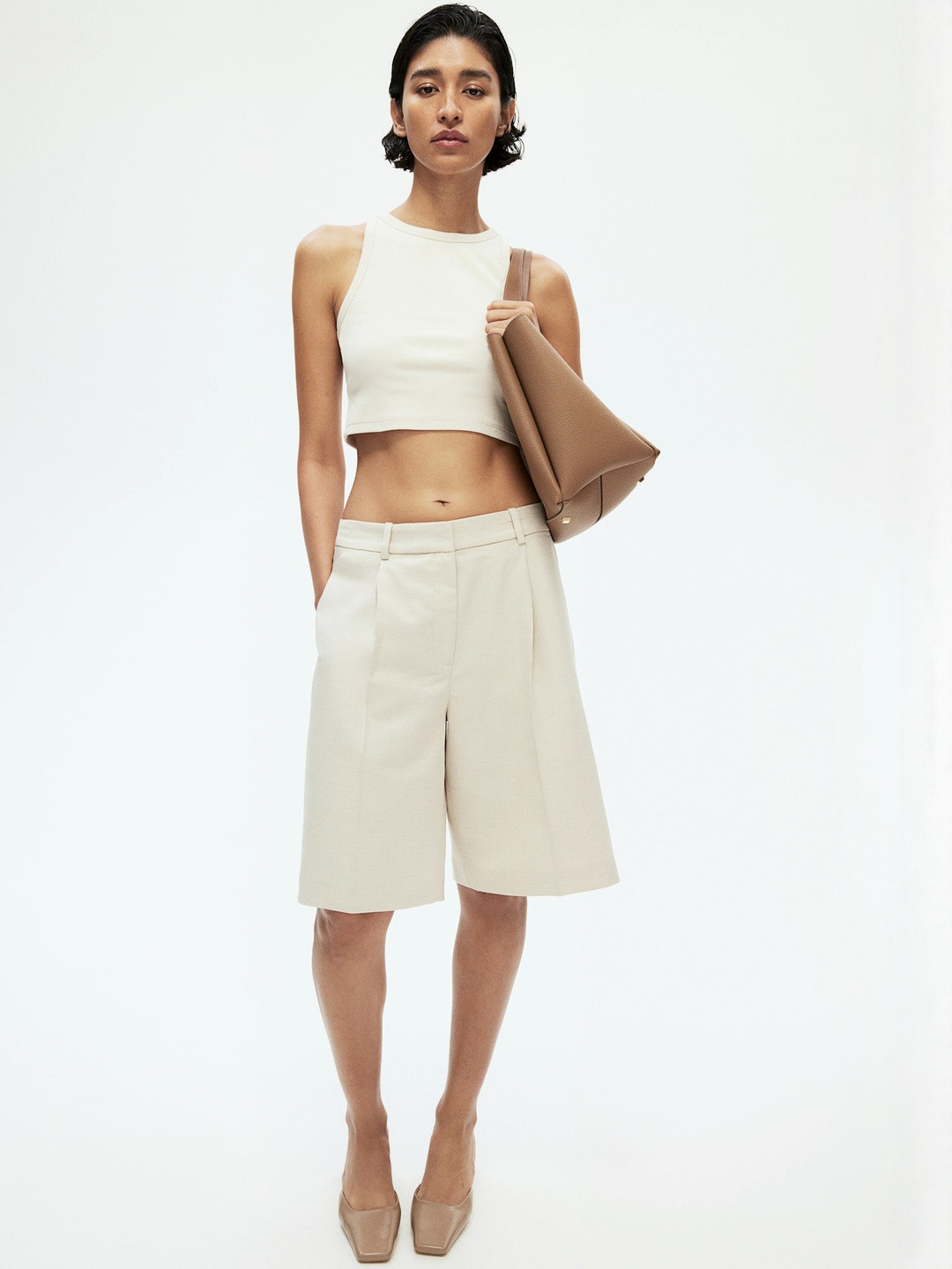 H&M Cropped Vest Tops