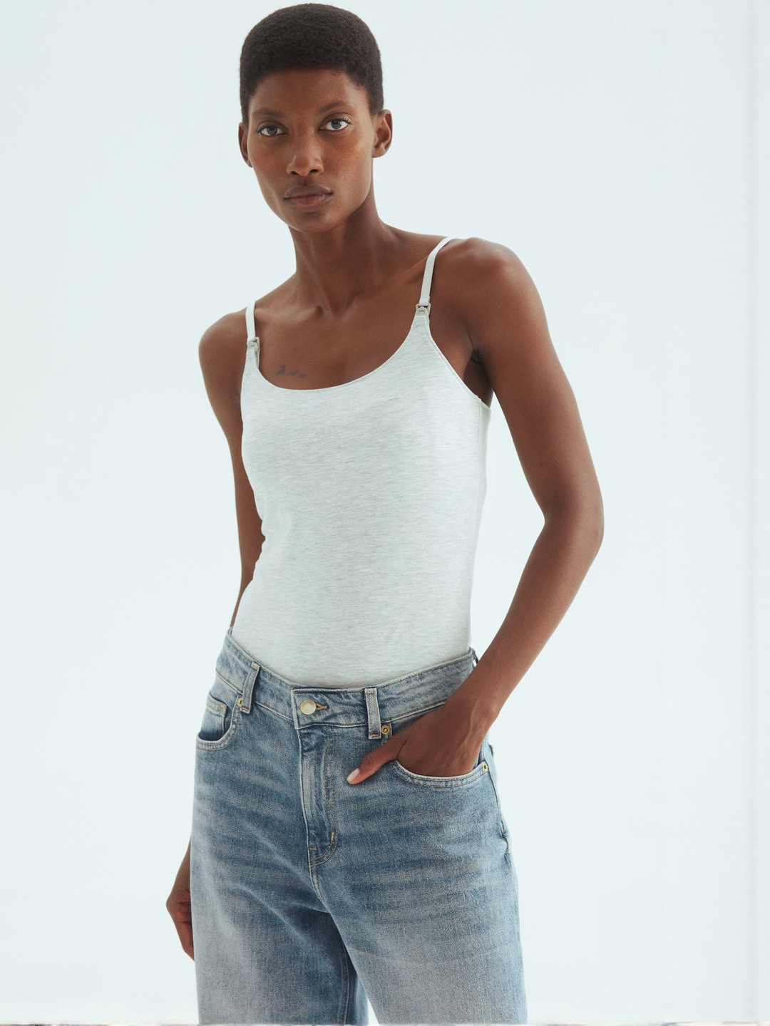 H&M Women MAMA 3-pack Nursing Vest Tops