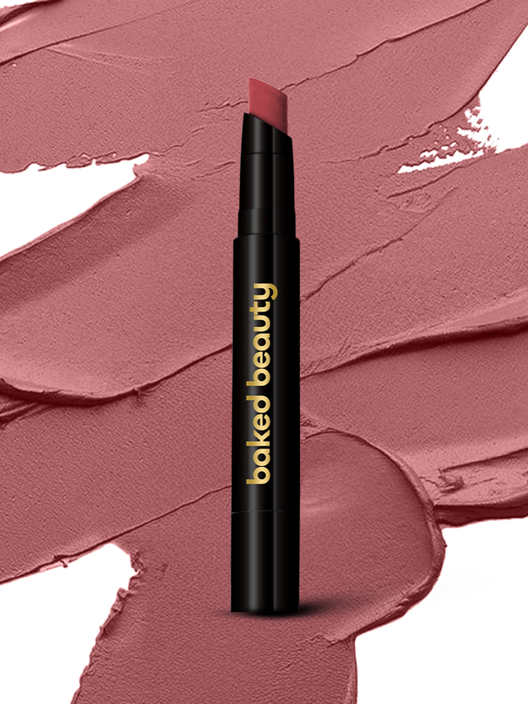 Baked Beauty My Crayon Lip Crayon Lipstick With Vitamin E-2.5g-Mid Night Kiss-02