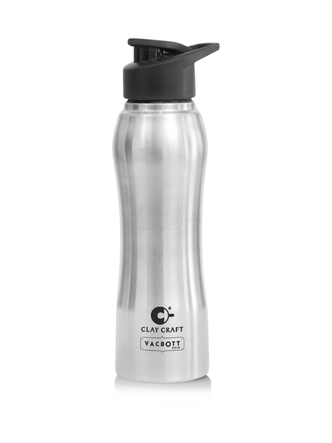 CLAY CRAFT Vacbott Brand Logo Stainless Steel Single Wall Vacuum Water Bottle - 750ml