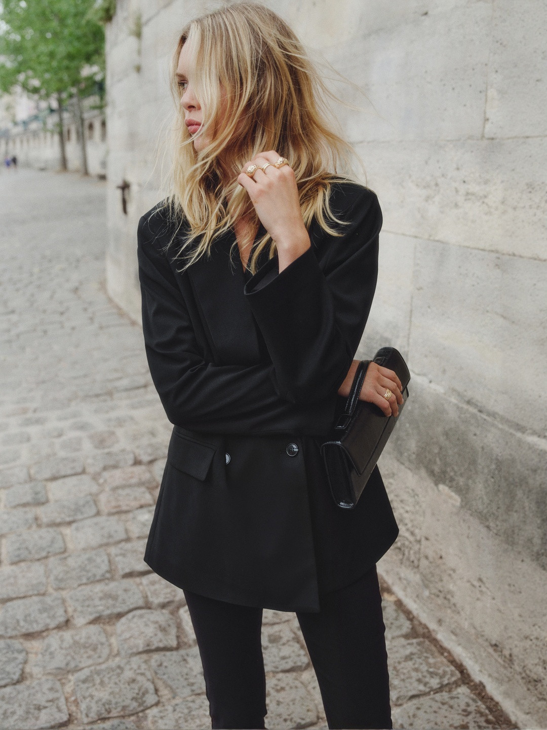 H&M Double Breasted Blazer