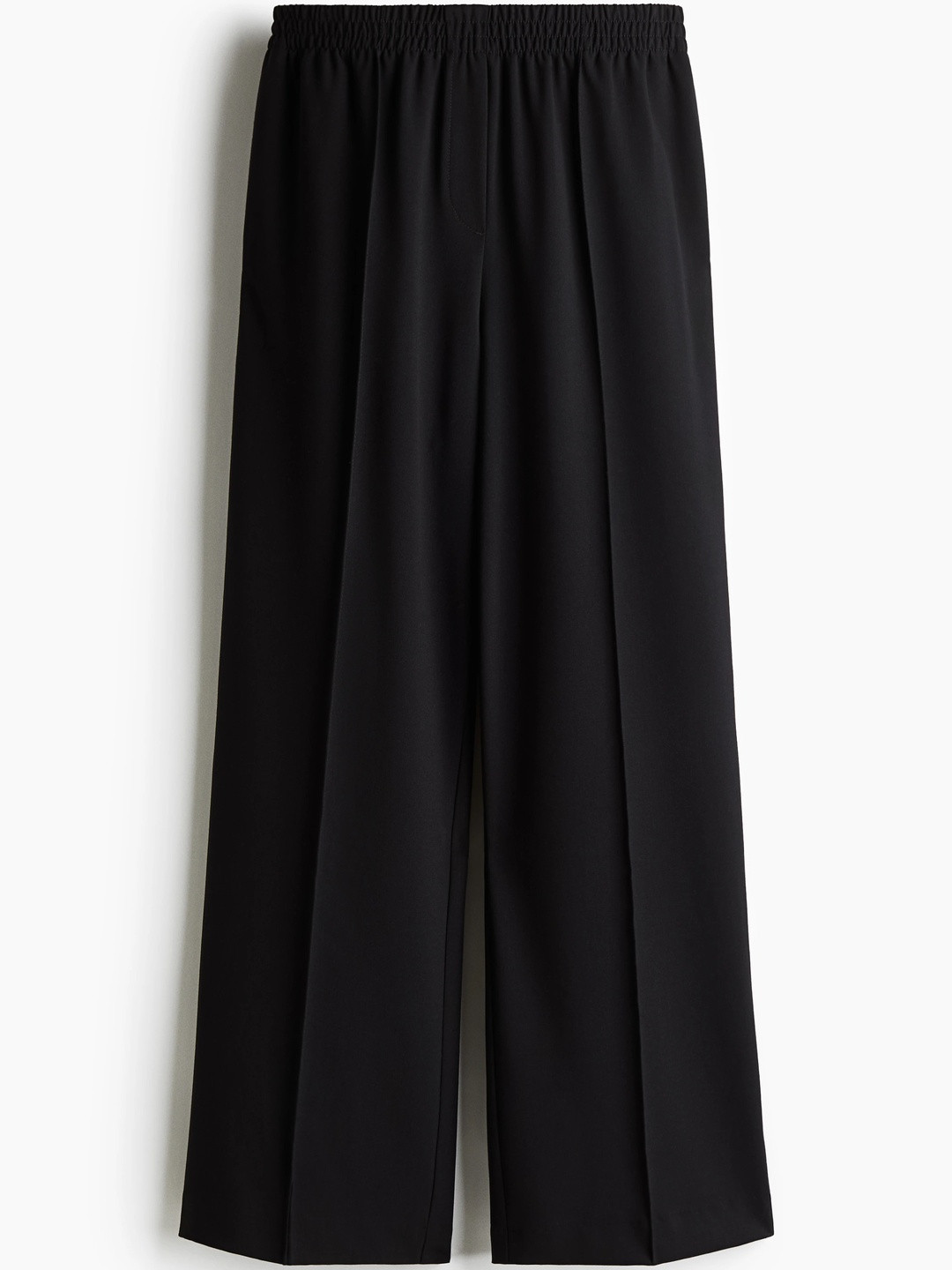H&M Wide Crease-Detail Trousers