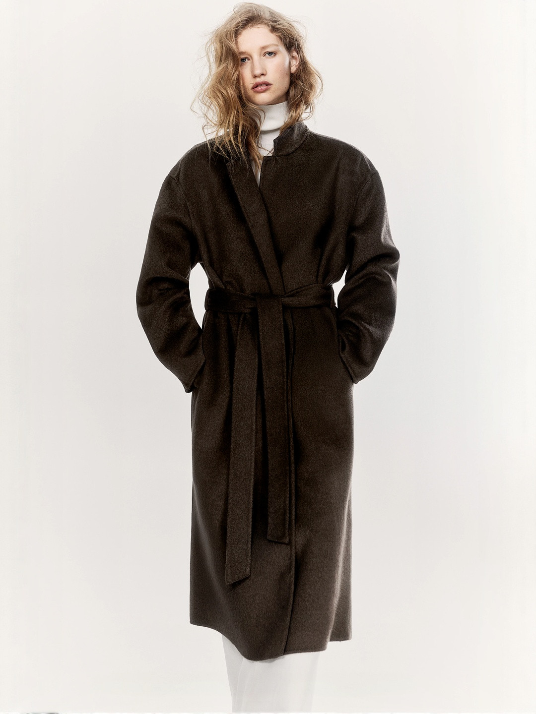 H&M Handmade Wool-Blend Coat