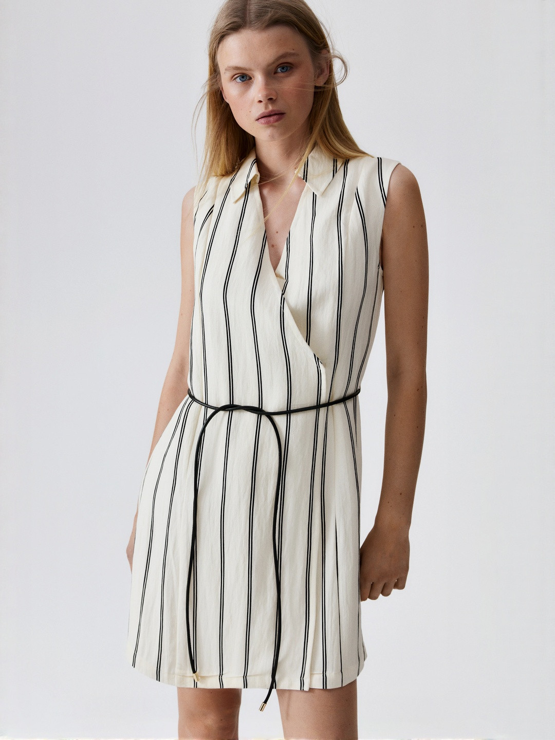 H&M Tie-Belt Wrap Dress