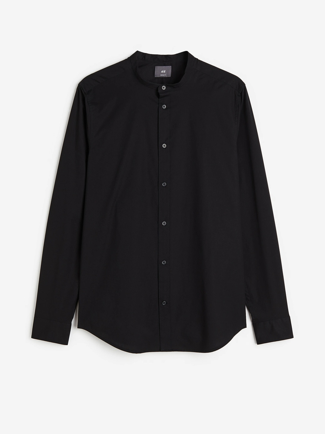 H&M Muscle Fit Grandad Shirt
