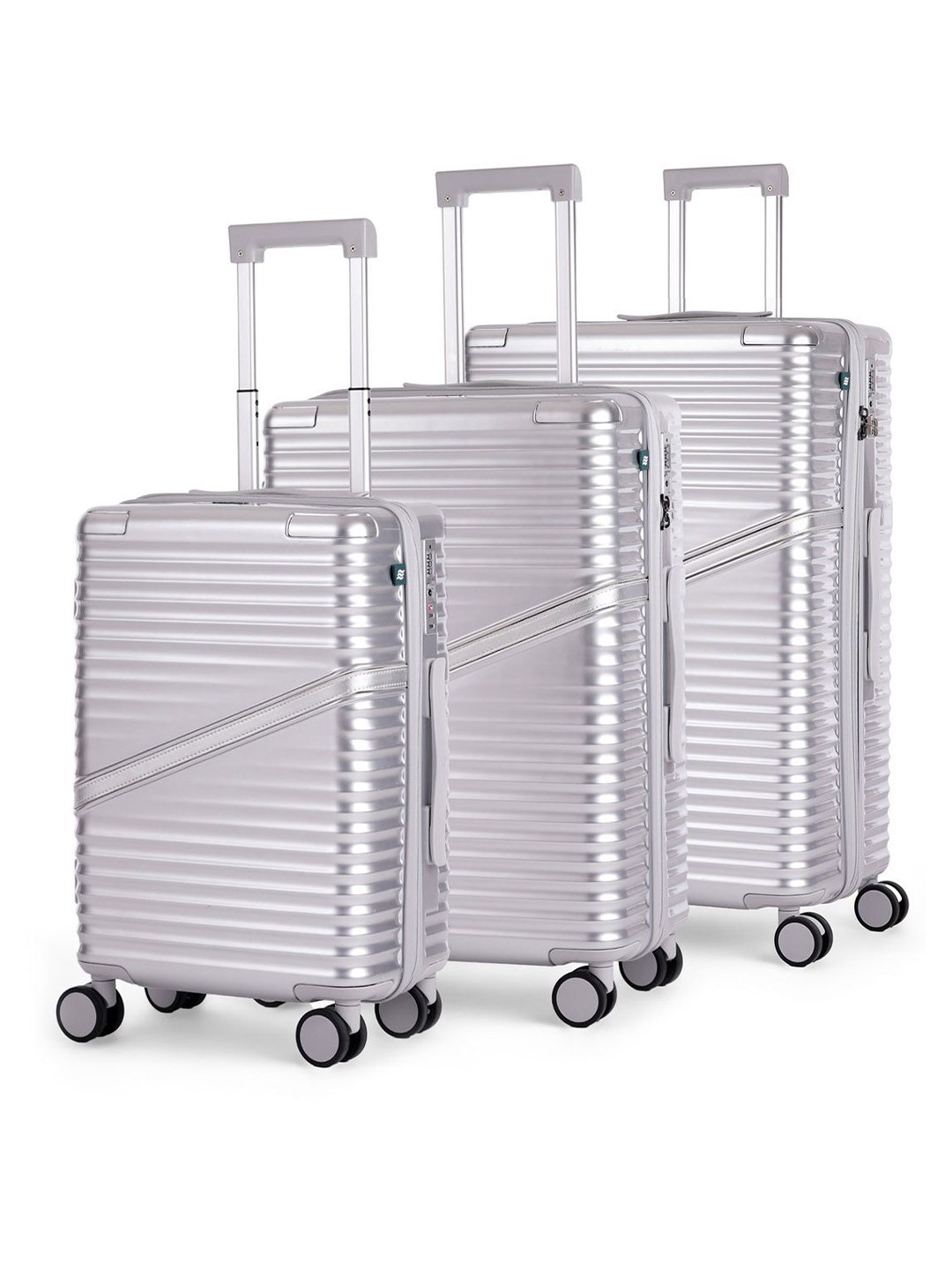 Assembly Set Of 3 Oblique Family Trolley Bags