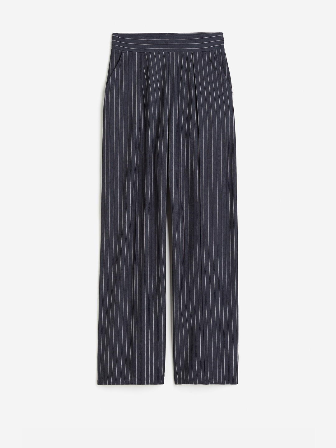 H&M Women High-Waisted Tailored Trousers