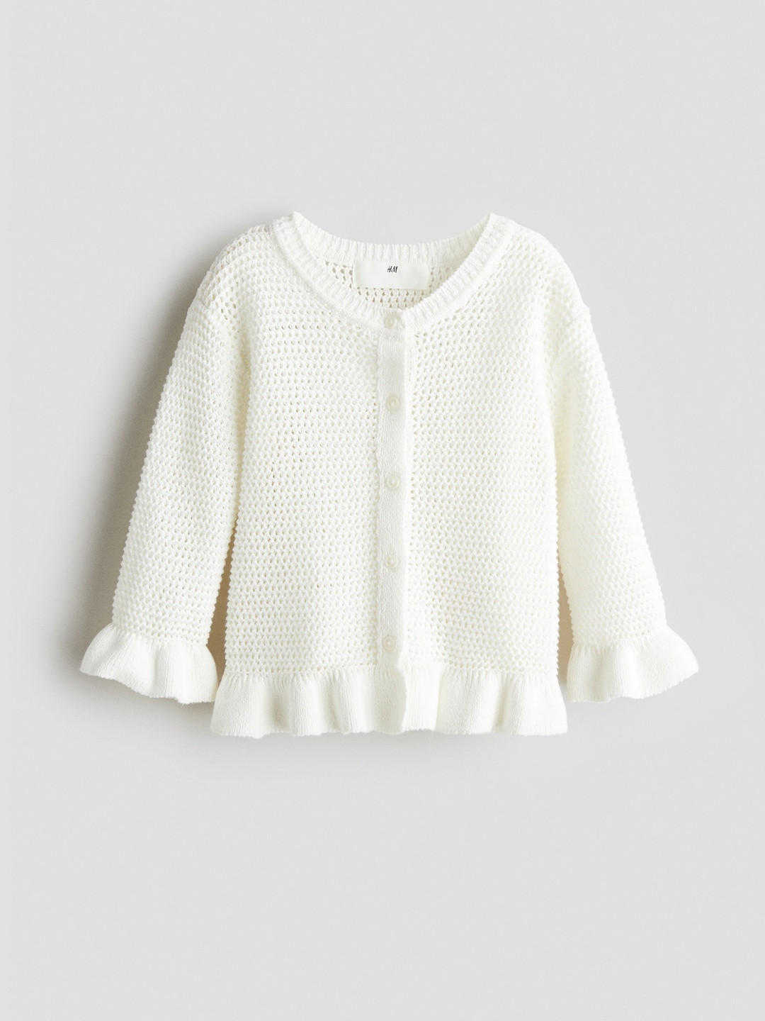 H&M Crochet-Look Cardigan