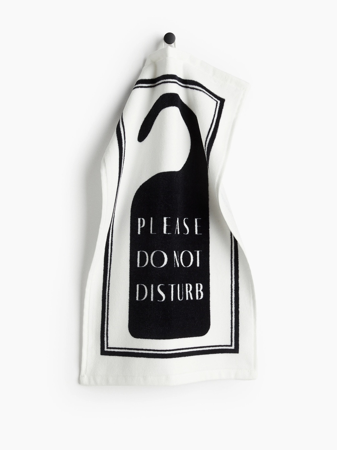 H&M Motif-Detail Terry Guest Towel