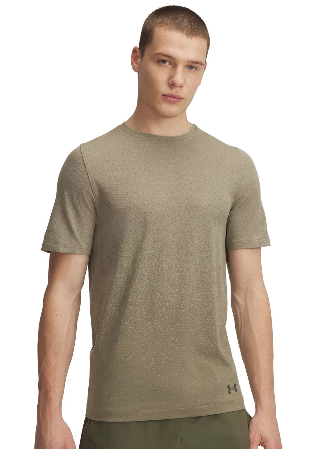 UNDER ARMOUR Seamless Vanish Elite Faded Short Sleeve Slim-Fit T-Shirt