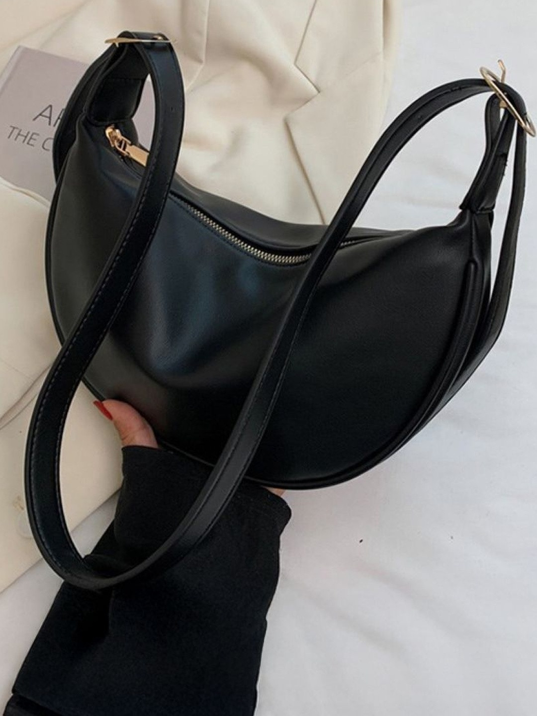 CORSICA Women Black Swagger Hobo Bag