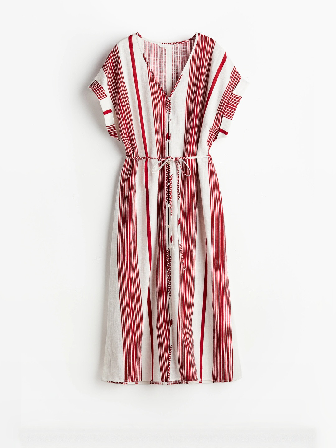 H&M Button-Front Crpe Dress