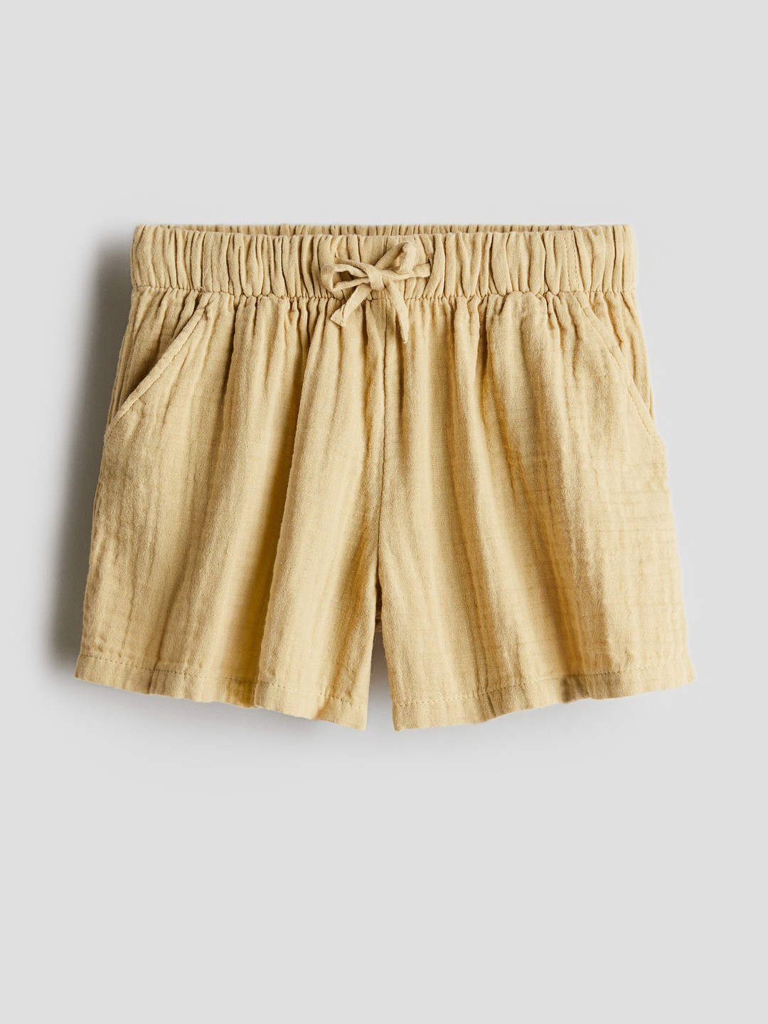 H&M Cotton Muslin Shorts