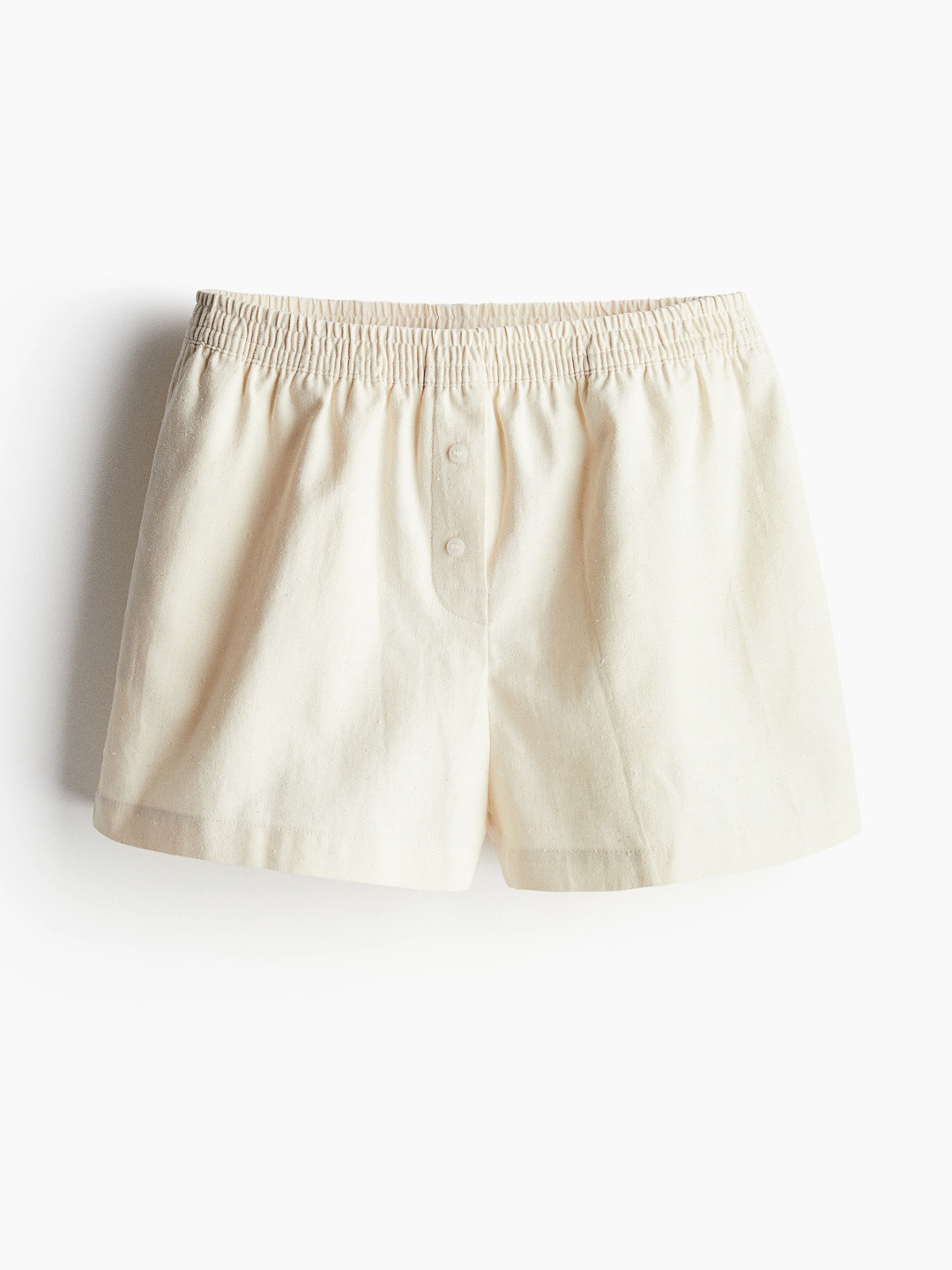 H&M Nepped Twill Shorts