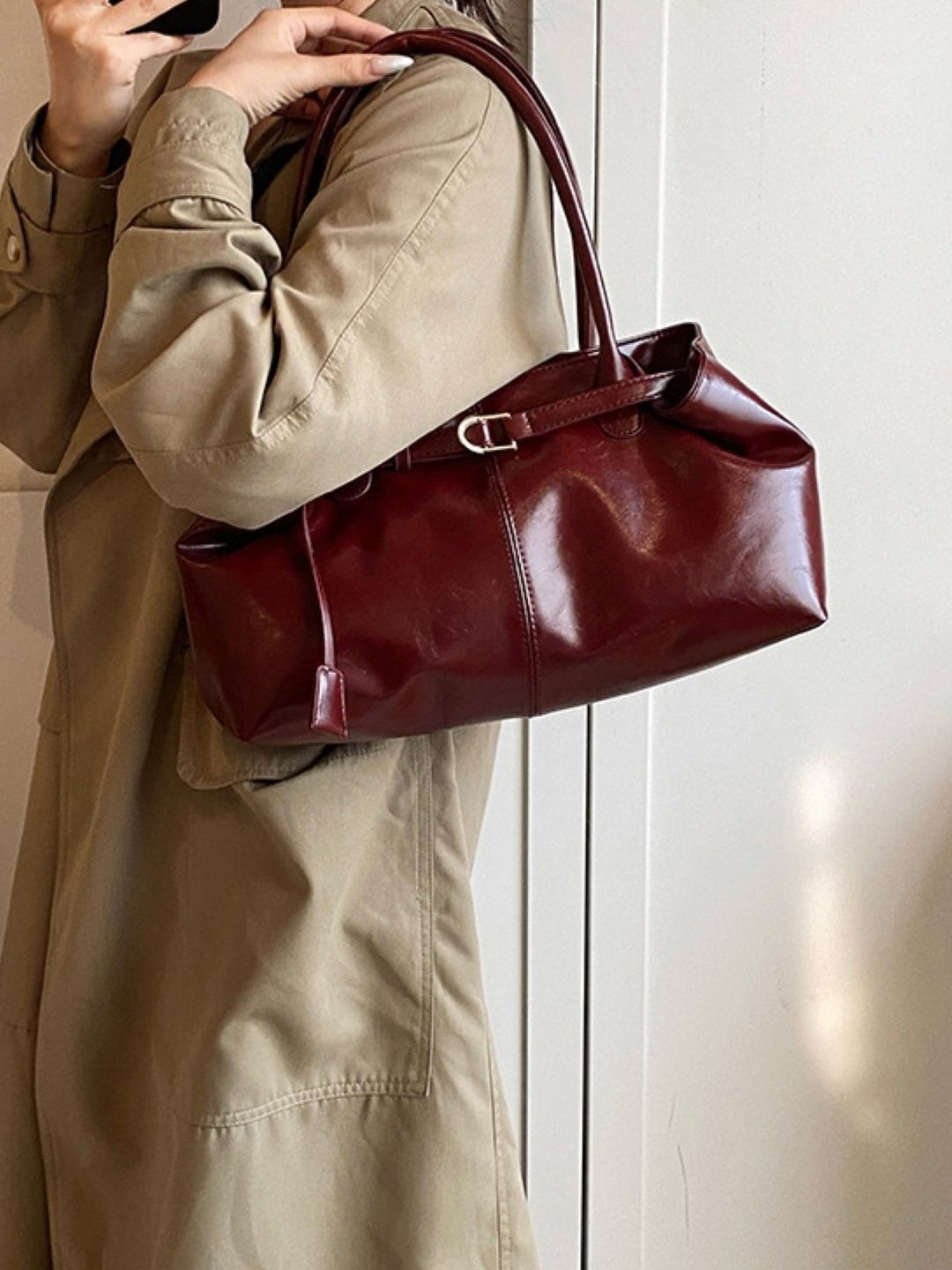 CORSICA Women Red Swagger Shoulder Bag