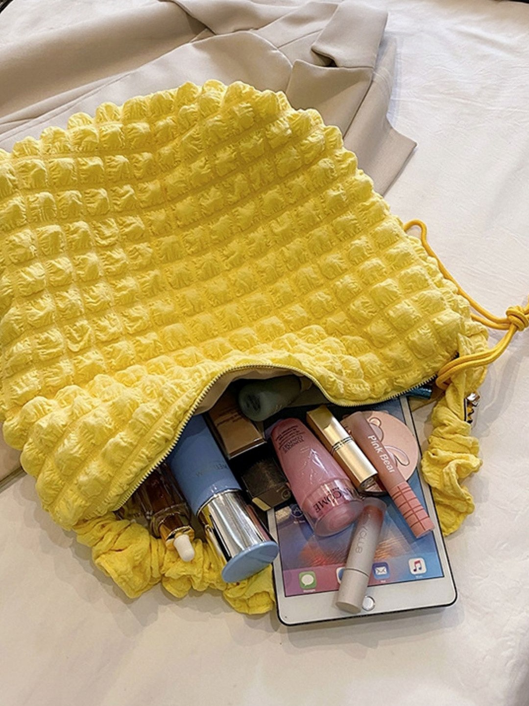 CORSICA Women Yellow Oversized Swagger Hobo Bag