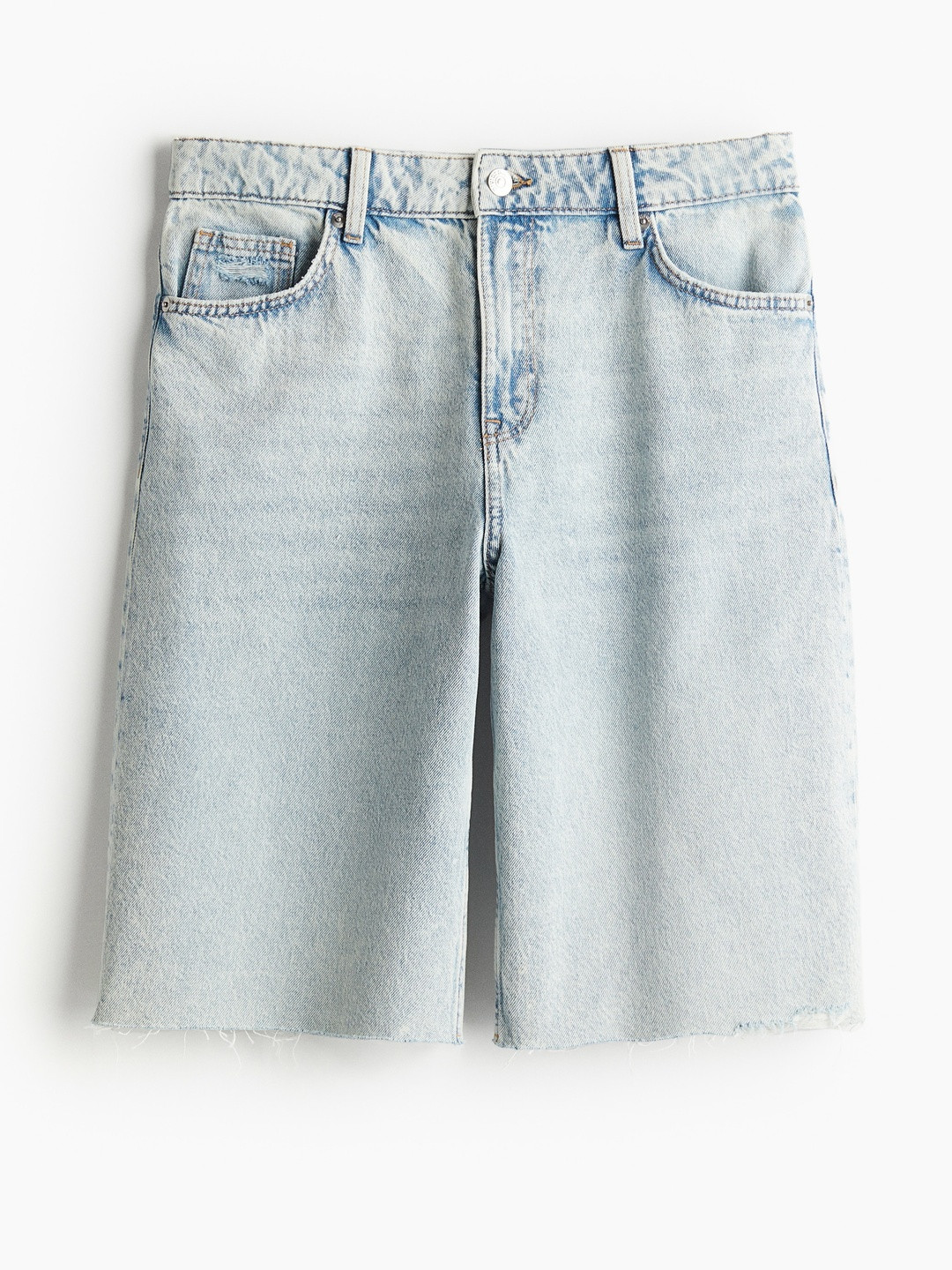 H&M Women Bermuda Regular Denim Shorts