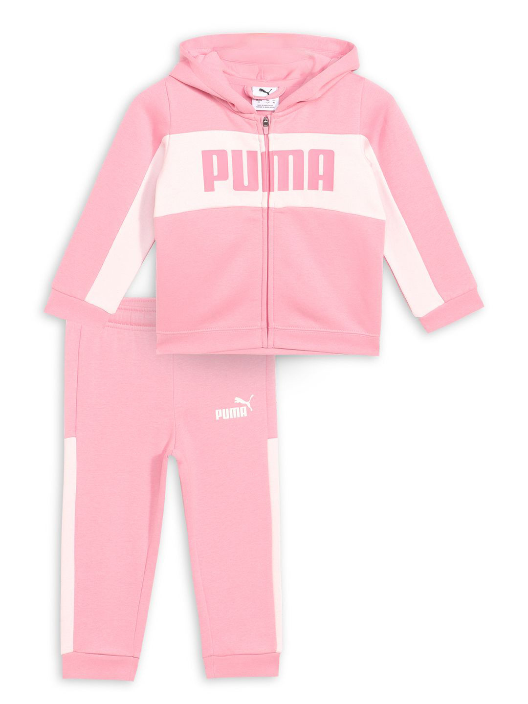 Puma Minicats Essentials Kids' Block Hooded Set