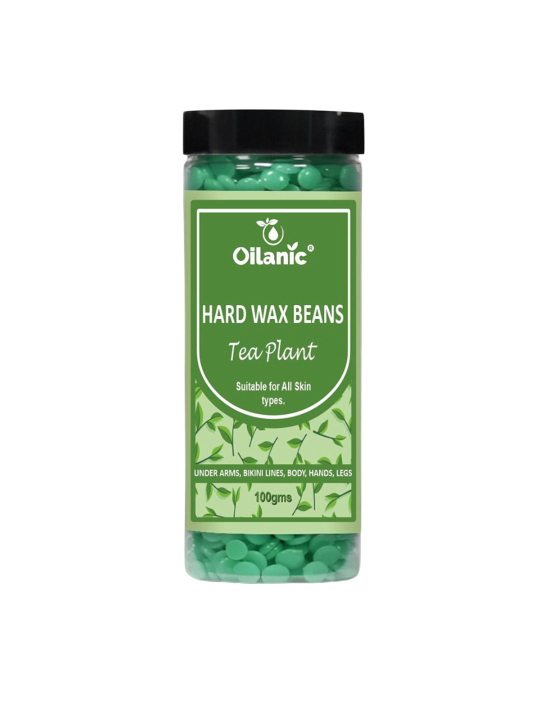 Oilanic Tea Plant Brazilian Hard Wax Beans For Hair Removal - 100 g