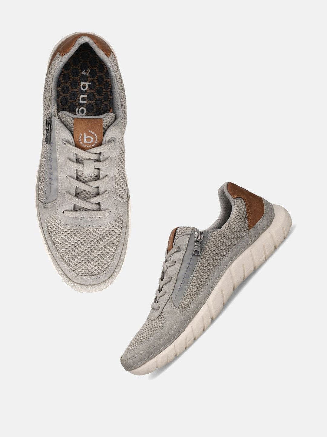 Bugatti Men Grey Sneakers